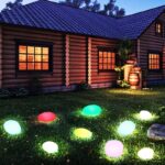 LED Garden Lights Stone Lamp Outdoor Eco-Friendly Buried Light LED Ball Light RGB Home Decor Poolside Party