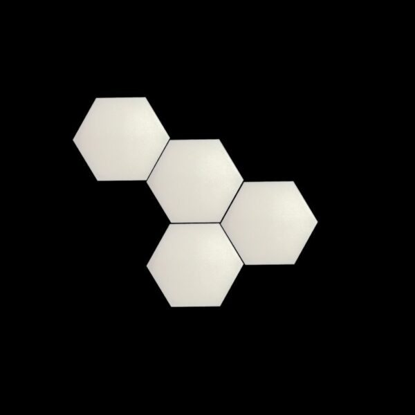 Colorful LED Honeycomb Quantum Hexagon Wall Lamp With Touch Sensitive For Bedroom Living Room Stair Loft DIY Decor Night Light