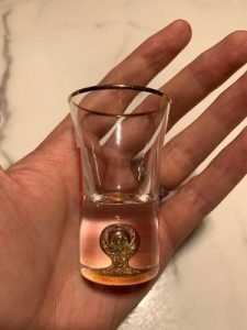 Golden Shot Glass Dispenser for Spirit photo review