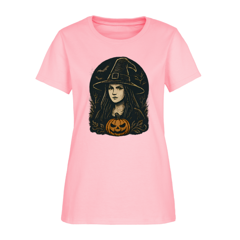 Halloween Beautiful Witch Women's T-Shirt