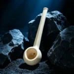 Handmade Faceted Bowl Clay Tobacco Pipe
